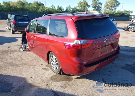 2020 Toyota Sienna Xle Premium z USA, uszkodzony, nr VIN 5TDYZ3DC8LS046997